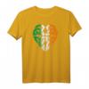 Herzförmiger keltischer Knoten T-Shirt – Traditionelles irisches Design, perfektes Geschenk für Irland-Fans