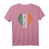 Herzförmiger keltischer Knoten T-Shirt – Traditionelles irisches Design, perfektes Geschenk für Irland-Fans