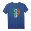 Herzförmiger keltischer Knoten T-Shirt – Traditionelles irisches Design, perfektes Geschenk für Irland-Fans