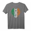 Herzförmiger keltischer Knoten T-Shirt – Traditionelles irisches Design, perfektes Geschenk für Irland-Fans