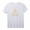 Keltische Triskele Knoten Triple Spirale T-Shirt - Geschenk für Wikinger, Germanen, Heiden und Liebhaber Nordischer Symbole