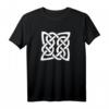 Keltischer Knoten T-Shirt – Quadratisches Design für irische Traditionen, Festivals & als Geschenk für Liebhaber keltischer Symbole
