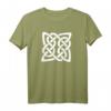 Keltischer Knoten T-Shirt – Quadratisches Design für irische Traditionen, Festivals & als Geschenk für Liebhaber keltischer Symbole