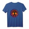 Wikinger Norse Knots Design Yggdrasil Baum und Raben Langarmshirt - Mythologisches nordisches Motiv mit keltischen Knoten und Odin's Raben