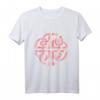 Keltischer Dara-Knoten Aquarell T-Shirt - Keltisches Design in Rosa für Kunst- und Kulturfans