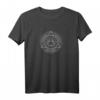 Hugin & Munin Odins Raben Wikinger T-Shirt mit nordischen und keltischen Symbolen – Tattoo-Design für Mythologie- und Wikinger-Fans
