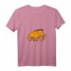Damen Mittelalterliches Keltisches Wildschwein Knoten T-Shirt mit V-Ausschnitt – Perfektes Geschenk für Kunst- und Geschichtsbegeisterte