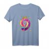 Buntes 9. Geburtstag T-Shirt für Mädchen mit Sternen und Kronen – Perfektes Partygeschenk für Tochter, Nichte & Schulfreundin