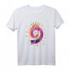 Buntes 9. Geburtstag T-Shirt für Mädchen mit Sternen und Kronen – Perfektes Partygeschenk für Tochter, Nichte & Schulfreundin