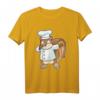 Eichhörnchen Koch beim Hip Hop Tanz Dab T-Shirt - Lustiges Tiermotiv für Damen, Herren & Kinder