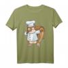 Eichhörnchen Koch beim Hip Hop Tanz Dab T-Shirt - Lustiges Tiermotiv für Damen, Herren & Kinder