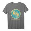 Mantarochen Malediven T-Shirt – Perfekt für Tauchurlaub, Meeresliebhaber & Manta-Fans