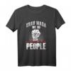Martial Arts Selbstverteidigung Kampfsport Krav Maga T-Shirt - Klassisch geschnitten, doppelt genähter Saum für Kampfsportler und Selbstverteidigung Fans