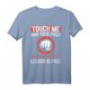 Krav Maga T-Shirt Touch Me mit kostenlosem ersten Training - Perfektes Geschenk für Martial Arts Fans & Krav Maga Enthusiasten