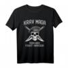 Krav Maga Military Skull T-Shirt – Kampf- und Selbstverteidigungskleidung für Fans von Combat Sports & Militärdesign, Geschenkidee für Männer und Frauen