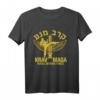 Krav Maga Israel Defence Force IDF Jüdisch Langarmshirt – Unterstützung für Israel und jüdischen Stolz