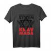 Israelisches Kampfsystem Krav Maga T-Shirt - Klassisch geschnitten mit doppeltem Saum für Kampfsportler und Selbstverteidigungsliebhaber