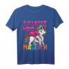 Kinder Schulanfang 2023 Einhorn T-Shirt für Mädchen - '2. Klasse Wird Magisch!' Lustiges Einschulungsgeschenk mit Regenbogen, Herz und Schulutensilien