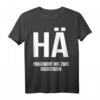 Lustiges Lehrer Schüler T-Shirt mit Fragewort - Perfekt für Lehrer, Schüler und Kreuzworträtsel Fans