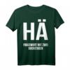 Lustiges Lehrer Schüler T-Shirt mit Fragewort - Perfekt für Lehrer, Schüler und Kreuzworträtsel Fans