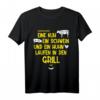 Lustiges BBQ T-Shirt mit Kuh, Schwein & Huhn - Perfekt für Grillabende und Fleischliebhaber, tolles Geschenk für BBQ-Fans