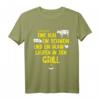 Lustiges BBQ T-Shirt mit Kuh, Schwein & Huhn - Perfekt für Grillabende und Fleischliebhaber, tolles Geschenk für BBQ-Fans