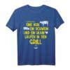 Lustiges BBQ T-Shirt mit Kuh, Schwein & Huhn - Perfekt für Grillabende und Fleischliebhaber, tolles Geschenk für BBQ-Fans