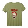 Fuck the System Punk Rocker T-Shirt mit Totenkopf - Cooles Punkdesign für Punks, Rockfans und Rebellion-Liebhaber