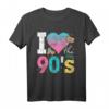 Party 90s Retro Kostüm & Geschenk - Nostalgie T-Shirt für 90er Jahre Fans, Geburtstag & Oldschool Party