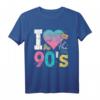 Party 90s Retro Kostüm & Geschenk - Nostalgie T-Shirt für 90er Jahre Fans, Geburtstag & Oldschool Party
