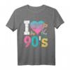 Party 90s Retro Kostüm & Geschenk - Nostalgie T-Shirt für 90er Jahre Fans, Geburtstag & Oldschool Party