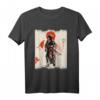Samurai-Krieger Japanisches Samurai Schwertkampf Kunst T-Shirt – Perfektes Geschenk für Anime, Manga, Harajuku & Japan Kultur Fans