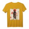 Samurai-Krieger Japanisches Samurai Schwertkampf Kunst T-Shirt – Perfektes Geschenk für Anime, Manga, Harajuku & Japan Kultur Fans