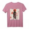 Samurai-Krieger Japanisches Samurai Schwertkampf Kunst T-Shirt – Perfektes Geschenk für Anime, Manga, Harajuku & Japan Kultur Fans