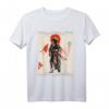 Samurai-Krieger Japanisches Samurai Schwertkampf Kunst T-Shirt – Perfektes Geschenk für Anime, Manga, Harajuku & Japan Kultur Fans