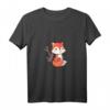 Kawaii Fox Fox-Liebhaber und Japanisch T-Shirt – Perfektes Geschenk für Tier- und Japanisch-Fans zu Geburtstag & Weihnachten