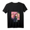 Damen Harajuku Ästhetisches Japanisches Anime Manga T-Shirt mit V-Ausschnitt – Kawaii, Otaku & Retro 80er/90er Stil, perfektes Geschenk