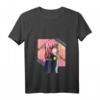 Damen Harajuku Ästhetisches Japanisches Anime Manga T-Shirt mit V-Ausschnitt – Kawaii, Otaku & Retro 80er/90er Stil, perfektes Geschenk