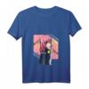 Damen Harajuku Ästhetisches Japanisches Anime Manga T-Shirt mit V-Ausschnitt – Kawaii, Otaku & Retro 80er/90er Stil, perfektes Geschenk