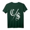 Con Safos CS Chicano Tattoo T-Shirt - Kulturelles Design inspiriert von Schwarz-Grauer Tattoo-Kultur, klassisch geschnitten