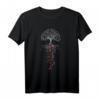 Weltenbaum Yggdrasil - Wikinger T-Shirt mit Jötunheim und nordischer Mythologie für Fans von Wikingern und Kelten
