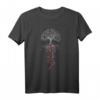 Weltenbaum Yggdrasil - Wikinger T-Shirt mit Jötunheim und nordischer Mythologie für Fans von Wikingern und Kelten