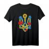 Ukraine Nationalblumen Wappen Frieden Flagge T-Shirt – Solidarität und Stolz für die Ukraine