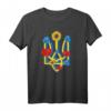 Ukraine Nationalblumen Wappen Frieden Flagge T-Shirt – Solidarität und Stolz für die Ukraine