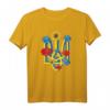 Ukraine Nationalblumen Wappen Frieden Flagge T-Shirt – Solidarität und Stolz für die Ukraine