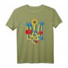 Ukraine Nationalblumen Wappen Frieden Flagge T-Shirt – Solidarität und Stolz für die Ukraine