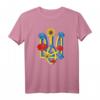 Ukraine Nationalblumen Wappen Frieden Flagge T-Shirt – Solidarität und Stolz für die Ukraine