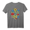 Ukraine Nationalblumen Wappen Frieden Flagge T-Shirt – Solidarität und Stolz für die Ukraine