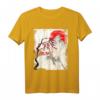 Sakura Japanische Kirschblüten Illustration T-Shirt – Asiatische Blumen & Anime Grafik, Klassisch geschnitten