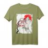 Sakura Japanische Kirschblüten Illustration T-Shirt – Asiatische Blumen & Anime Grafik, Klassisch geschnitten